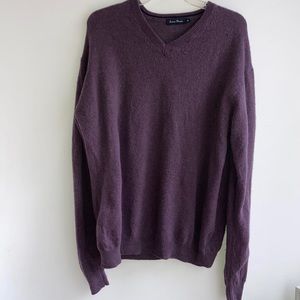 James Pringle VNeck Wool Sweater XLarge